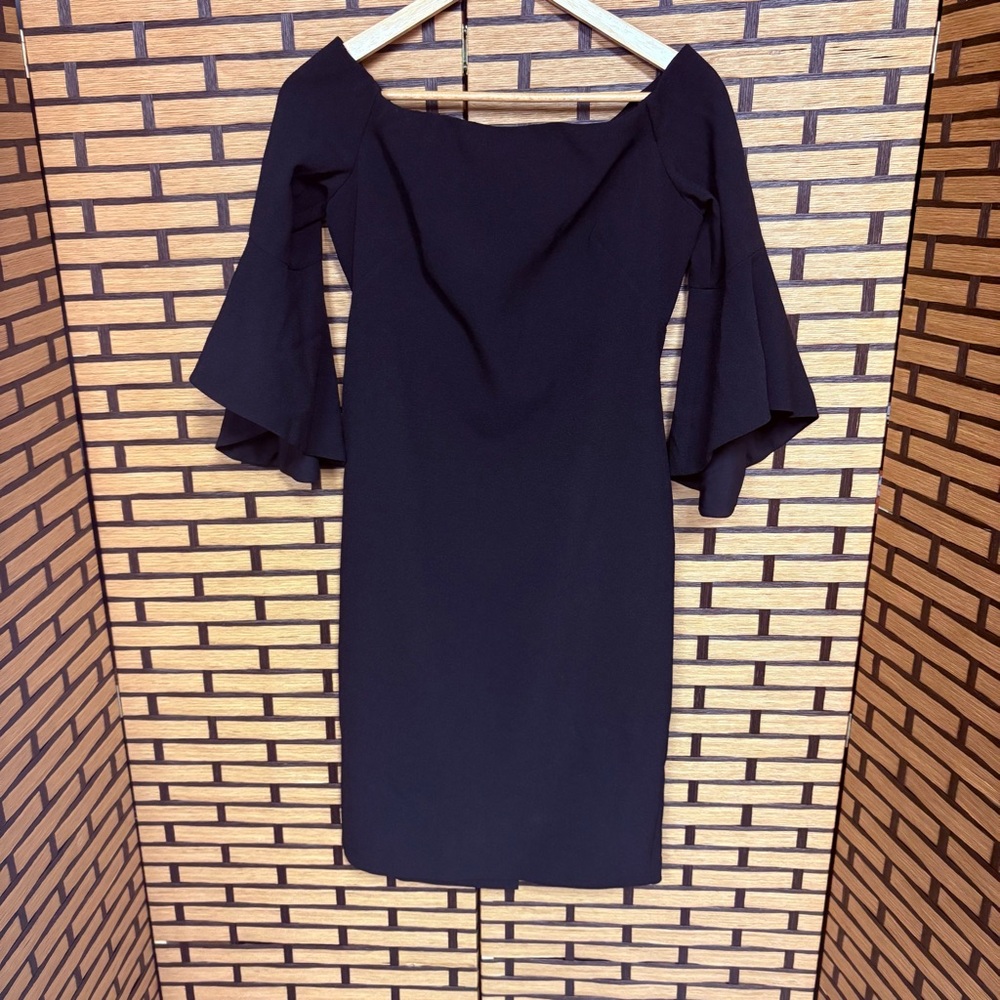 Chelsea28 Black Off Shoulder Dress Size 6